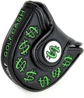 🏌️ cnc golf cash money black putter cover headcover for scotty cameron, taylormade, and odyssey 2ball putters logo