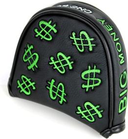 img 1 attached to 🏌️ CNC GOLF Cash Money Black Putter Cover Headcover for Scotty Cameron, Taylormade, and Odyssey 2ball Putters