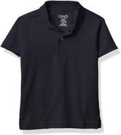 🏫 chaps school uniform performance sleeve boys' clothing: tops, tees & shirts for active students logo