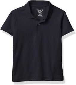 img 4 attached to 🏫 Chaps School Uniform Performance Sleeve Boys' Clothing: Tops, Tees & Shirts for Active Students