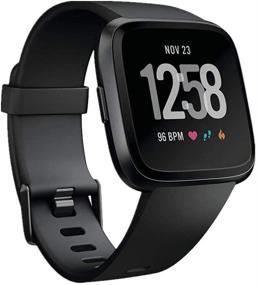 img 4 attached to 🏻 Замена ремешков для Fitbit Versa от GinCoband - Совместимые с Fitbit Versa/Versa Lite/Versa SE (Без трекера) - 10 цветовых вариантов - Женский размер - Черный (Малый)