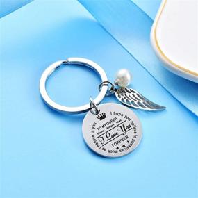 img 1 attached to 💑 Romantic Anniversary Valentines Personalized Keychain - Perfect Gift for your Girlfriend