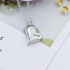 img 3 attached to Cremation Keepsake Necklace Memorial Jewellery
