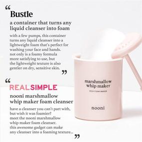 img 2 attached to 🧖 NOONI Marshmallow Foam Maker: Enhanced Korean Skincare Tool for Rich Foam Cleanser and Face Wash