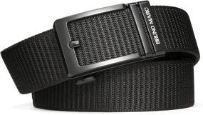 img 3 attached to 👔 Bruno Marc ABBL216M Men's Automatic Adjustable Belts – Enhanced Accessories