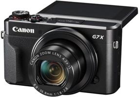 img 3 attached to Черный цифровой фотоаппарат Canon PowerShot G7 X Mark II с Wi-Fi, NFC, сенсором 1 дюйм и ЖК-экраном - 100 - 1066C001