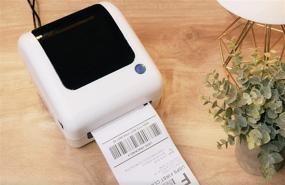 img 4 attached to Beeprt BY-245BT: High-Speed Thermal Label Printer for 4X6 Labels, Bluetooth Enabled, Windows, MacOS, Linux, Android & iOS Compatible, 12-Month Free Replacement Warranty