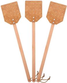 img 4 attached to 🔪 YoungJoy Leather Heavy Duty 19 Inch Set with Beechwood Handle (3 Pieces)