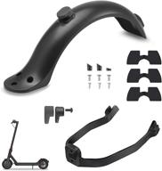 🛴 yungeln rear mudguard scooter fender bracket - enhanced accessory support for xiaomi m365/pro 1s scooter - black logo