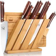 🔪 imarku 10 piece japanese german chef knife set with block and cutting board - professional knife set for better kitchen tasks logo