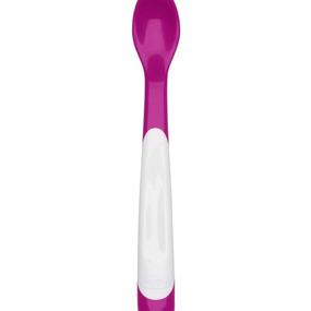 img 1 attached to 🍼 OXO Tot Infant Feeding Spoon: Multipack with 4 Count (Pack of 1) - High-Quality Baby Spoons for Hassle-Free Feeding