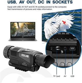 img 1 attached to ESSLNB Monocular Infrared Recording Surveilla