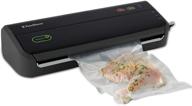 🥫 foodsaver fm2000-ffp vacuum sealer machine: starter bags & rolls, safety certified (black) логотип