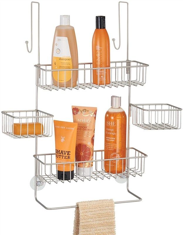 mdesign bathroom hanging storage organizer storage & organization 로고
