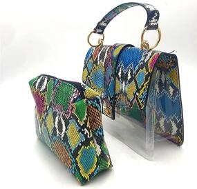 img 2 attached to Womens Crossbody Fashion Printed Handbags Women's Handbags & Wallets and Crossbody Bags