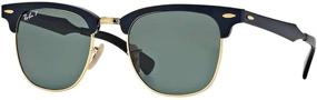 img 2 attached to Ray Ban RB3507 CLUBMASTER ALUMINUM Sunglasses