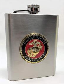 img 1 attached to Oz Marines Flask USMC Stainless