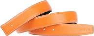 genuine leather reversible men's accessories and belts - replacement strap logo