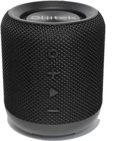 img 4 attached to 🔊 Oliitek Portable Bluetooth Speaker with Enhanced Bass Radiator, True Wireless Stereo (TWS), Indoor/Outdoor (IPX6) and Travel Friendly Design, Extended Playtime with Crystal Clear Deep Bass HD Speakers, Built-in FM Radio, USB Port, 10W+