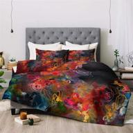 deny designs stephanie bursting comforter logo