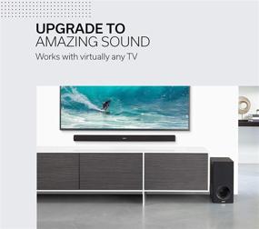 img 1 attached to Upgrade Your Home Theater with Denon DHT-S316 Soundbar System: Wireless Subwoofer, Virtual Surround Sound & Bluetooth Compatibility