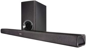 img 4 attached to Upgrade Your Home Theater with Denon DHT-S316 Soundbar System: Wireless Subwoofer, Virtual Surround Sound & Bluetooth Compatibility