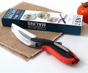 img 1 attached to Scissors Stainless Stripper Versatile Vegetable