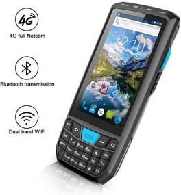 img 1 attached to 📱 Honeywell T80 Android Barcode Scanner: Android 8.1, 12-Hour Battery, 4G, WiFi, Bluetooth, 8MP Camera, 4.5" Touch Screen, Gorilla Glass, GPS (2D)