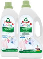 🌿 frosch baby natural liquid laundry detergent: gentle care for sensitive skin (50 fl oz, pack of 2) logo