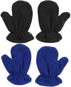 img 3 attached to 🧤 Boys' Cold Weather Toddler Winter Accessories: Kids Warm Mittens