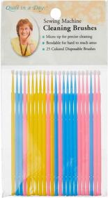 img 2 attached to 🧹 Effortless Quilt in a Day: Sewing Machine Cleaning Brushes (1 Pack of 25)