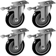 🔩 polyurethane material handling products: high-quality swivel casters with caster wheels logo