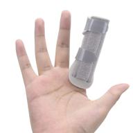 relieve pain with our trigger finger splint - knuckle wrap support brace for index, middle, and ring finger логотип