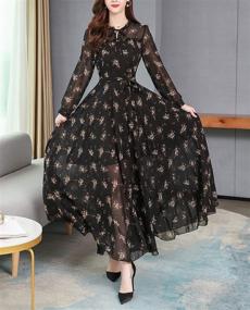 img 3 attached to Womens Round Elegant Floral Baroque Women's Clothing