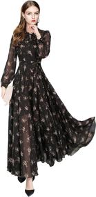 img 4 attached to Womens Round Elegant Floral Baroque Women's Clothing