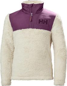 img 1 attached to Helly Hansen Unisex Child Lightweight Fleece Midlayer Outdoor Recreation