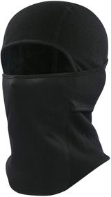 img 4 attached to 🧣 Windproof Fleece Balaclava Ski Mask - Stay Warm in Winter for Skiing, Snowboarding, and Motorcycling