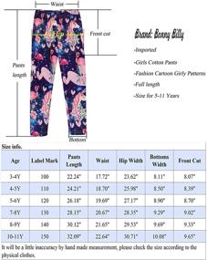 img 2 attached to Bonny Billy Girls Costume Leggings Girls' Clothing in Leggings