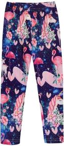 img 3 attached to Bonny Billy Girls Costume Leggings Girls' Clothing in Leggings