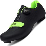 👟 premium microtex spinning men's cycling shoes logo