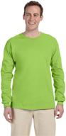 👕 fruit of the loom 4930 men's heavyweight long sleeve shirts: ultimate comfort and durability logo