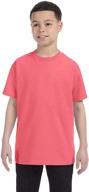 hanes authentic tagless cotton t shirt_white_xl boys' clothing for tops, tees & shirts logo