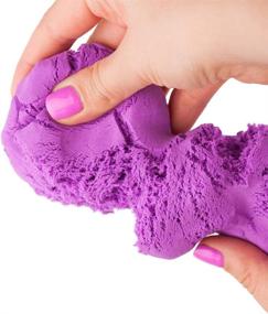 img 3 attached to 🌈 Vibrant Sculpting Wonders: Colorful Kinetic Sand Novelties