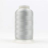 high-quality wonderfil decobob white thread: 2-ply cottonized polyester, 80wt- perfect for all your sewing needs logo
