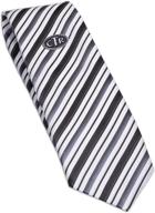 👔 boys' blue stripe baptism necktie - 45 inch length, perfect for accessories logo