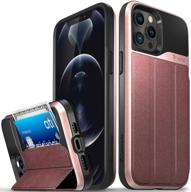 vena vcommute wallet case compatible with apple iphone 12 pro max (6 cell phones & accessories logo