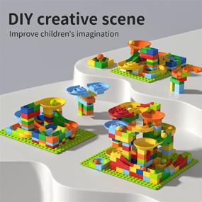 img 2 attached to 🧱 SNAEN Marble Building Construction Learning: Unleash your Creative Skills with Interactive Educational Playset