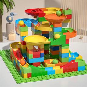 img 4 attached to 🧱 SNAEN Marble Building Construction Learning: Unleash your Creative Skills with Interactive Educational Playset