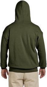 img 1 attached to 👕 Marines Military Green Hoodie - Size Large: Top-Quality, Durable, and Iconic