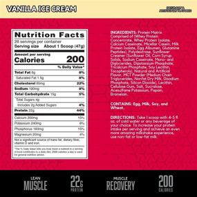 img 2 attached to SYNTHA-6 Whey Protein Powder with Micellar Casein & Milk Protein Isolate - Vanilla Ice Cream Flavor, 28 Servings (Packaging May Vary)